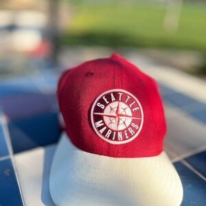 New Era Red and White Cap